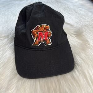 University of Maryland Black Embroidered Logo Hat